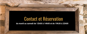 Contact et réservation restaurant cenbtre ville Rennes